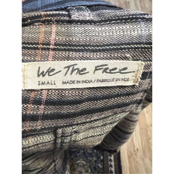 Free people We the Free Maldives Wrap Top in Earthtones size S - Picture 9 of 9